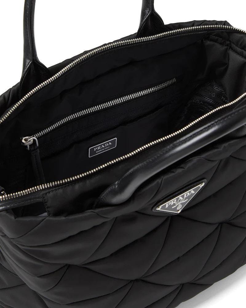 Prada Small Padded Nylon Tote