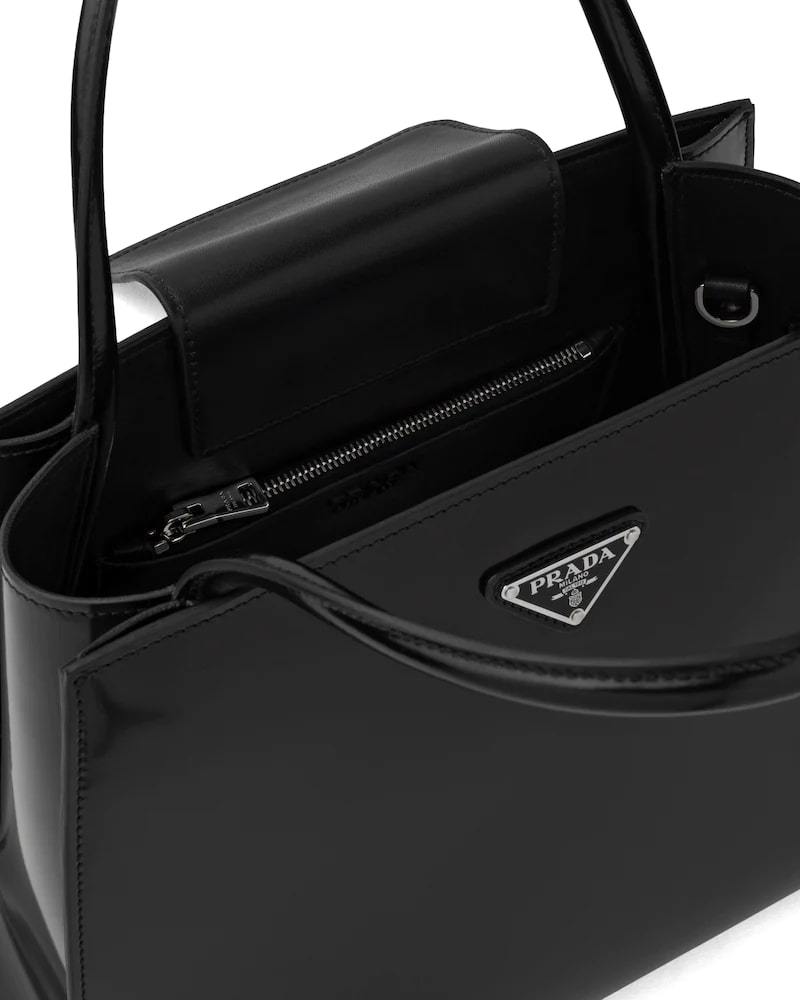 Brushed Leather Handbag