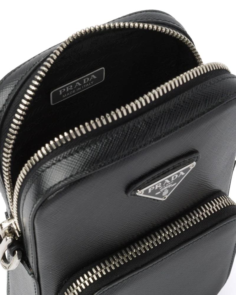 Saffiano Leather Mini Bag