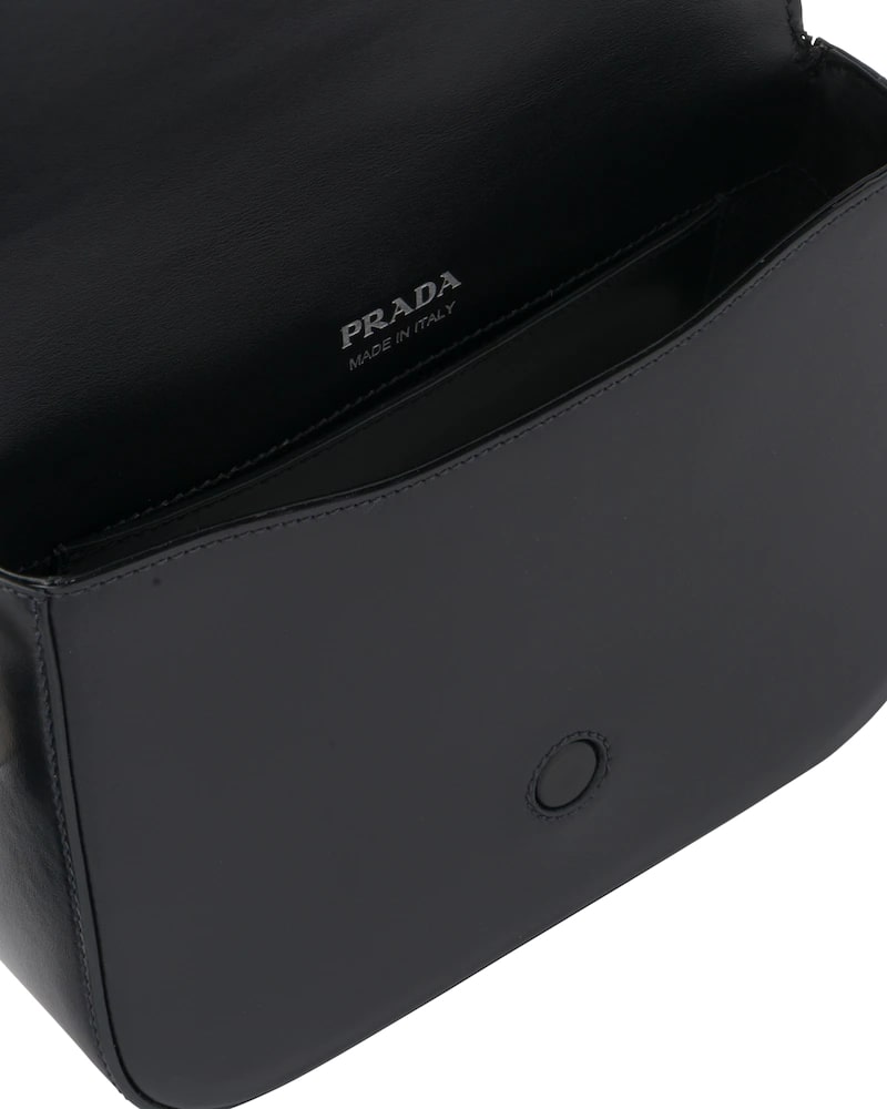 Nylon and Leather Prada Identity Shoulder Bag