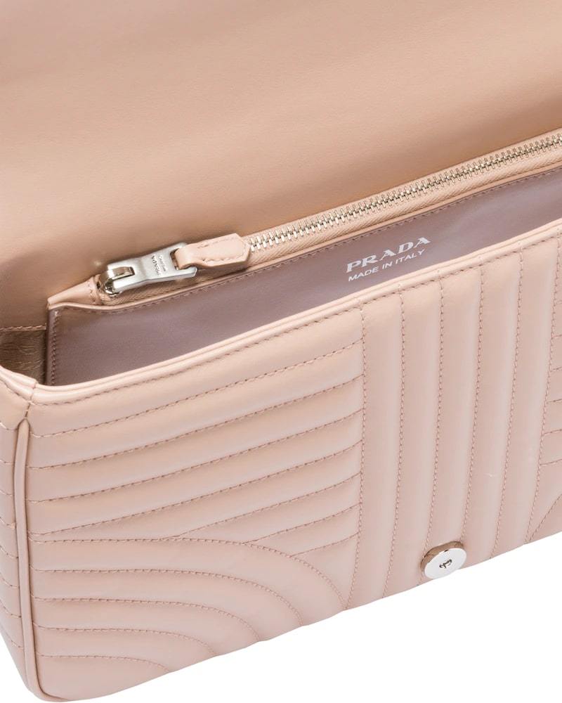 Prada Large Leather Diagramme Bag