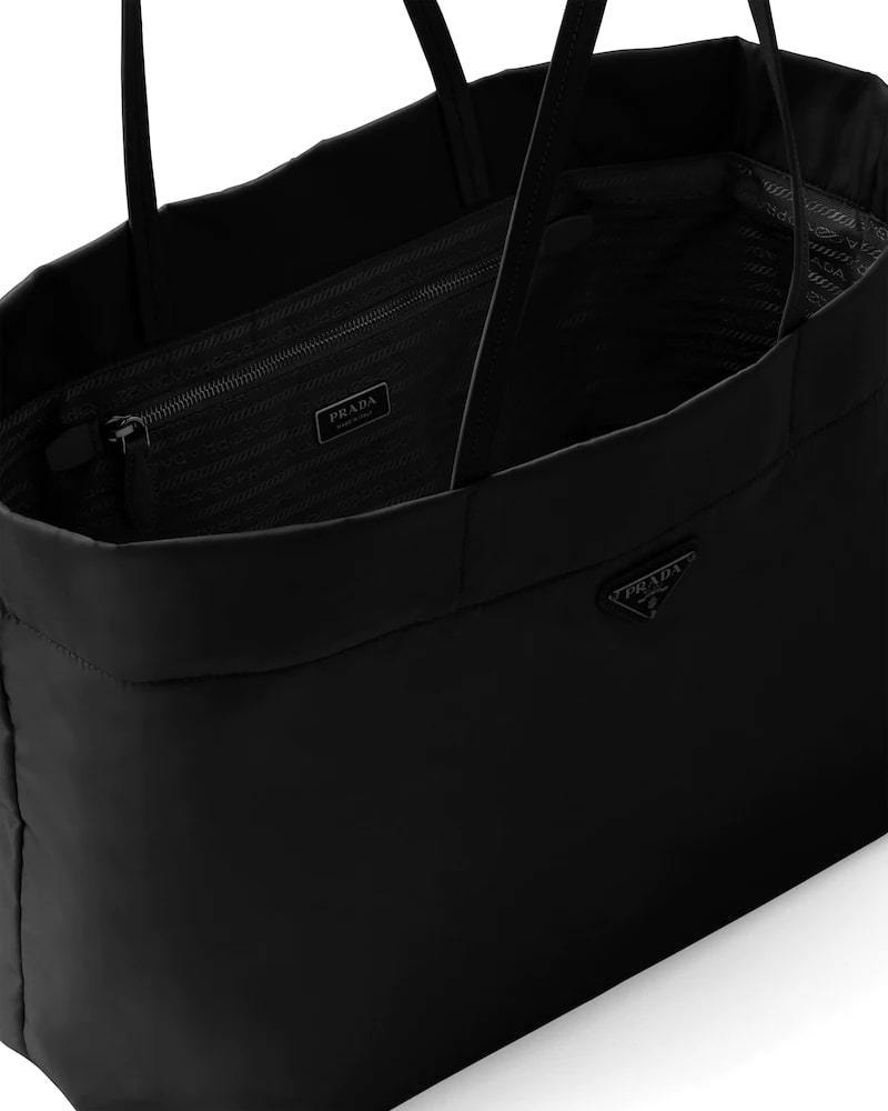 Prada Re-nylon and Saffiano Leather Tote Bag