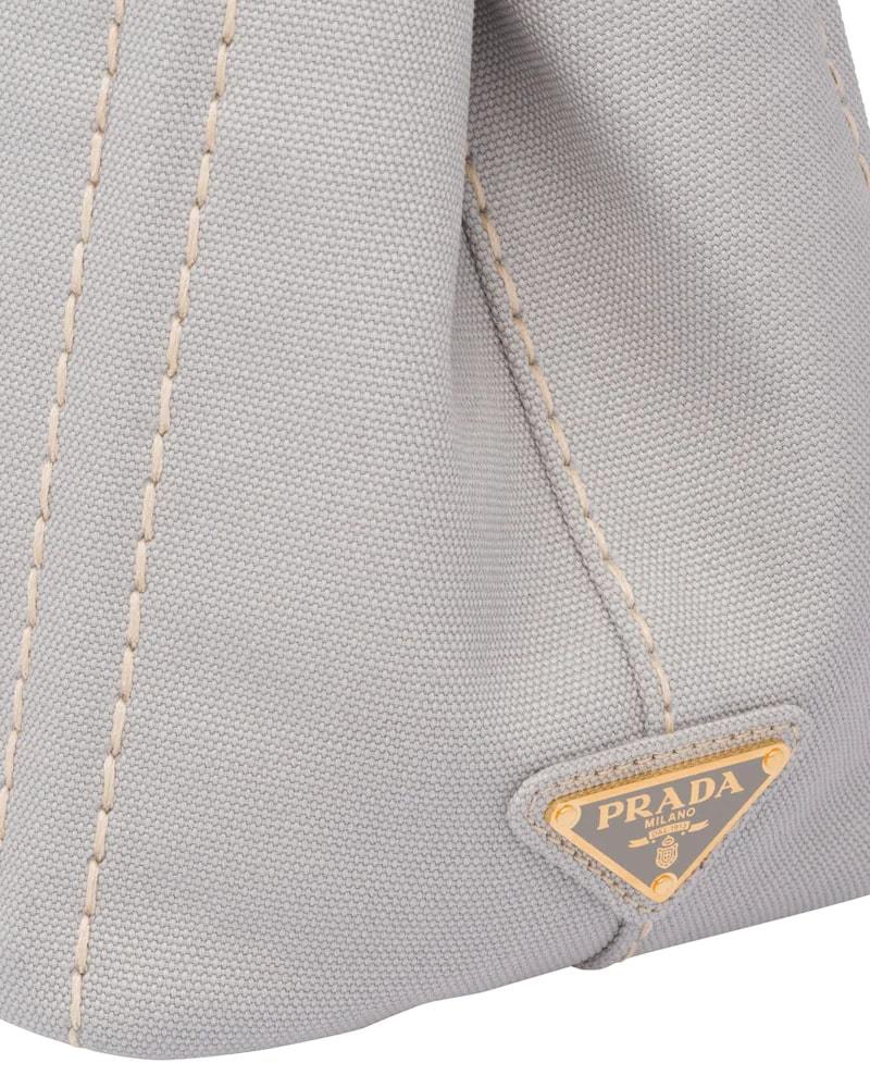 Prada Small Cotton Canvas Tote