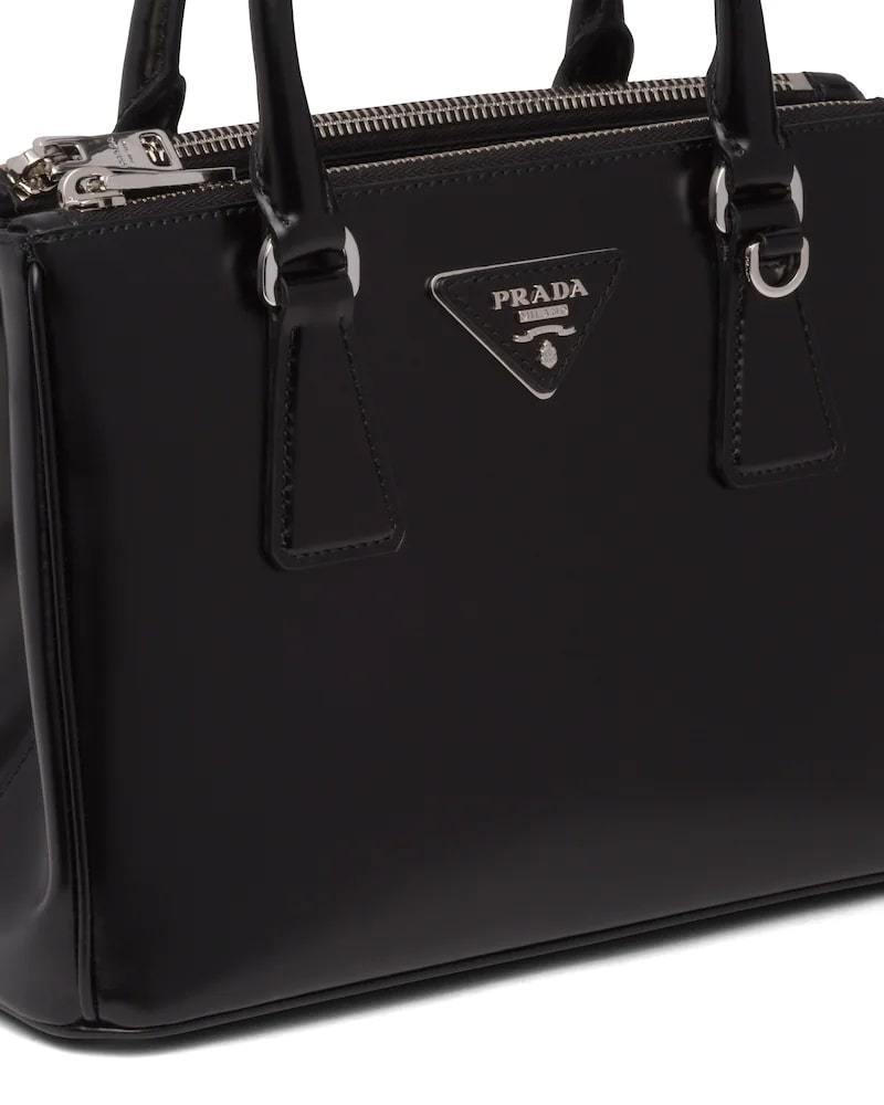Prada Galleria Brushed Leather Small Bag
