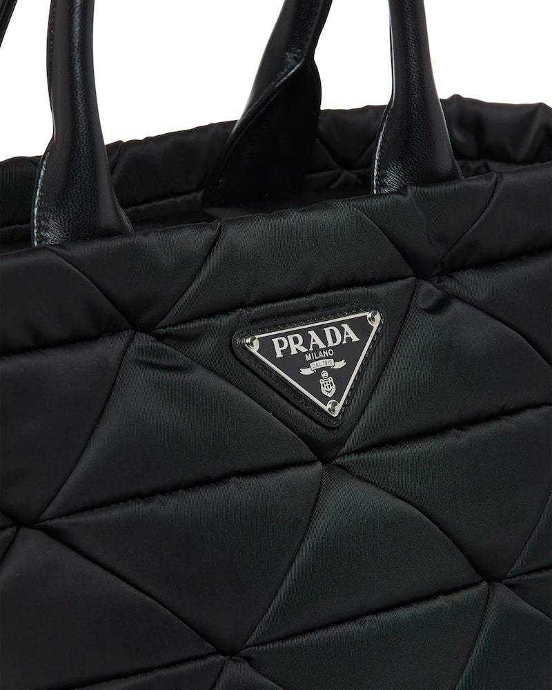 Prada Small Padded Nylon Tote