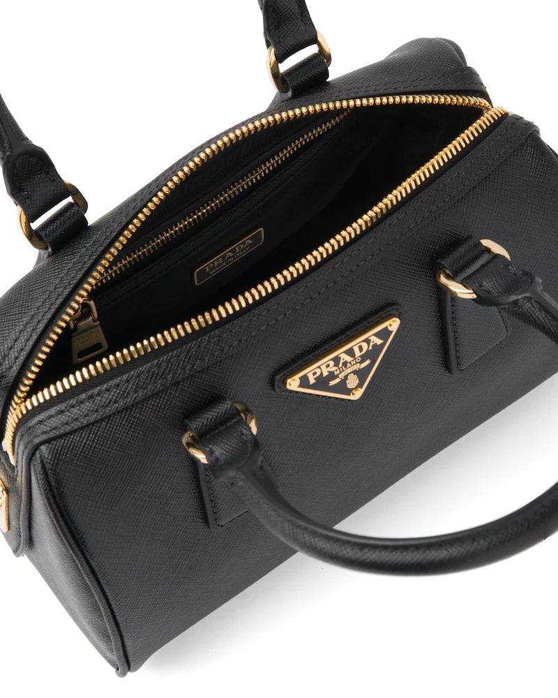 Saffiano Leather Top-handle Bag