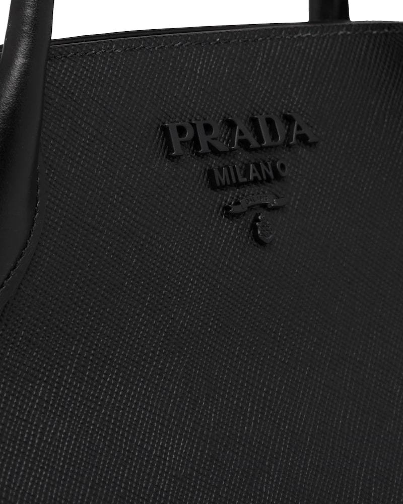 Medium Saffiano leather Prada Monochrome bag