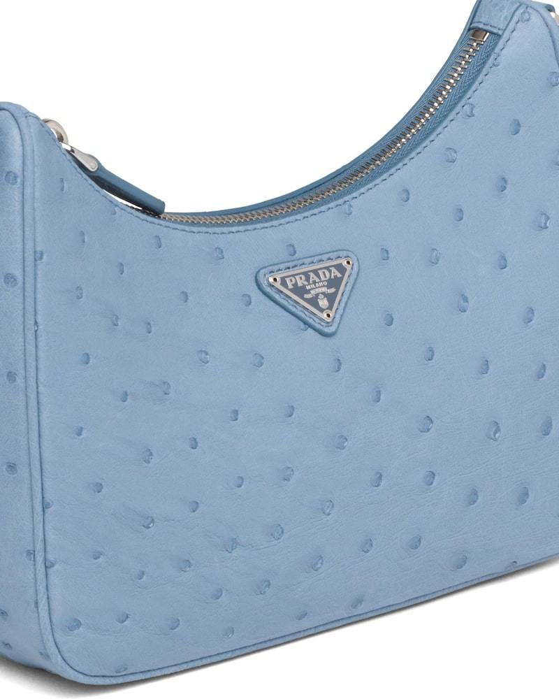 Re-edition 2005 Ostrich Leather Bag
