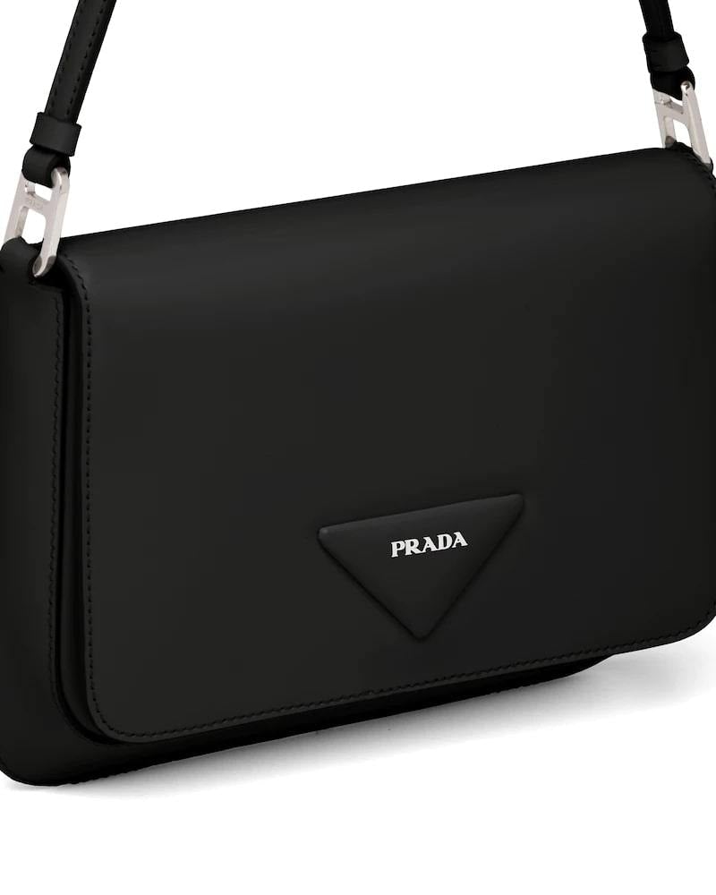 Brushed Leather Shoulder Bag