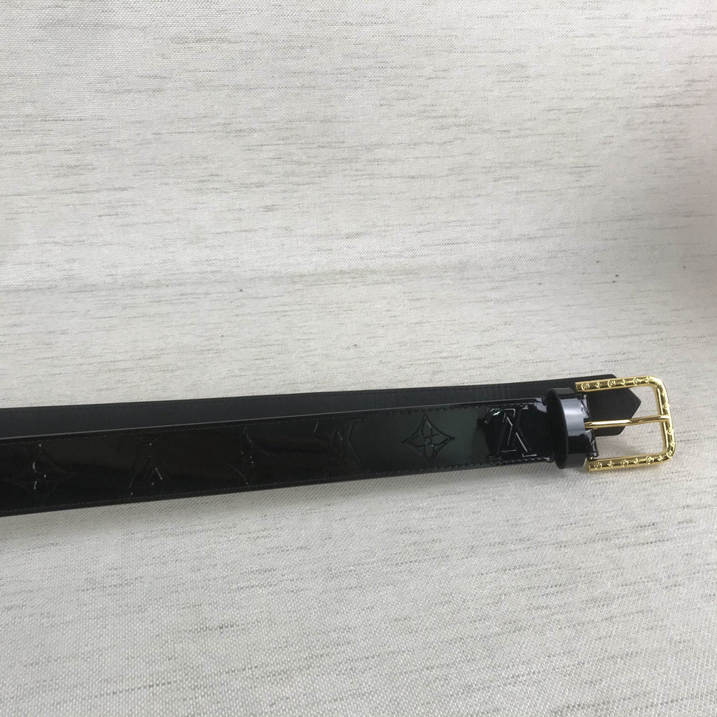 Louis Vuitton Square Iconic Belt Black