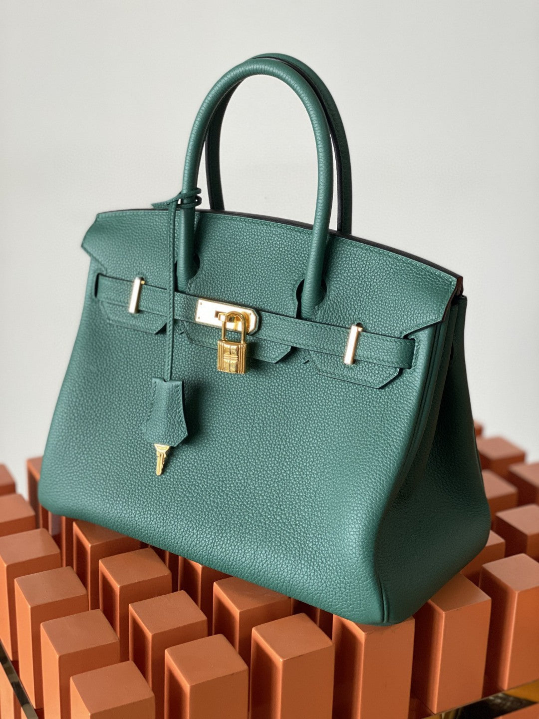 Hermes Birkin 30 Nata Swift Silver Hardware