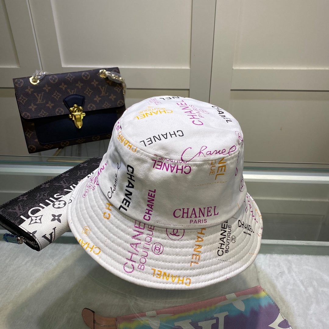 Chanel Cloche White Hat