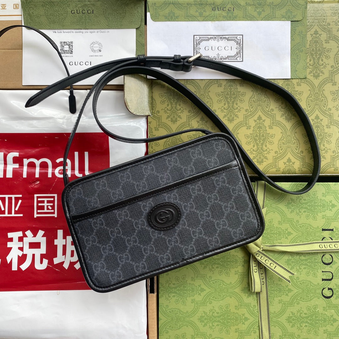 Gucci Mini Bag With Interlocking G 23cm