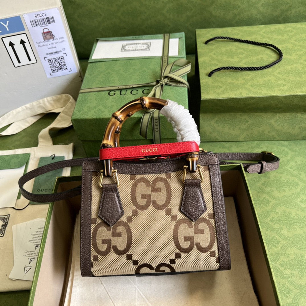 Gucci Ophidia GG Mini Bag 20cm Brown
