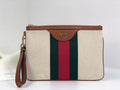 Gucci Vintage Canvas Pouch 29cm