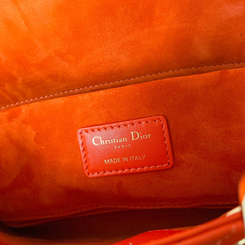 Christian Dior Lady D-Joy Bag 26cm Red