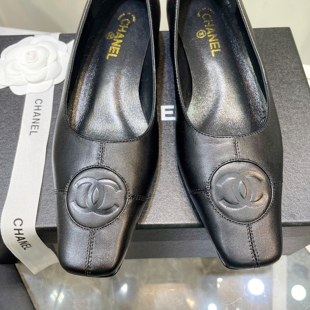 Chanel Flats Black