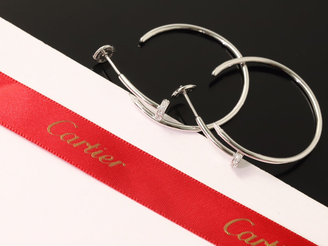 Cartier Earing Silver