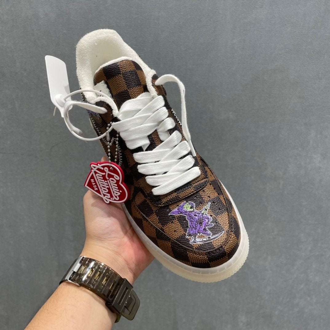 Louis Vuitton x Air Jordan 1 Trainer Sneaker