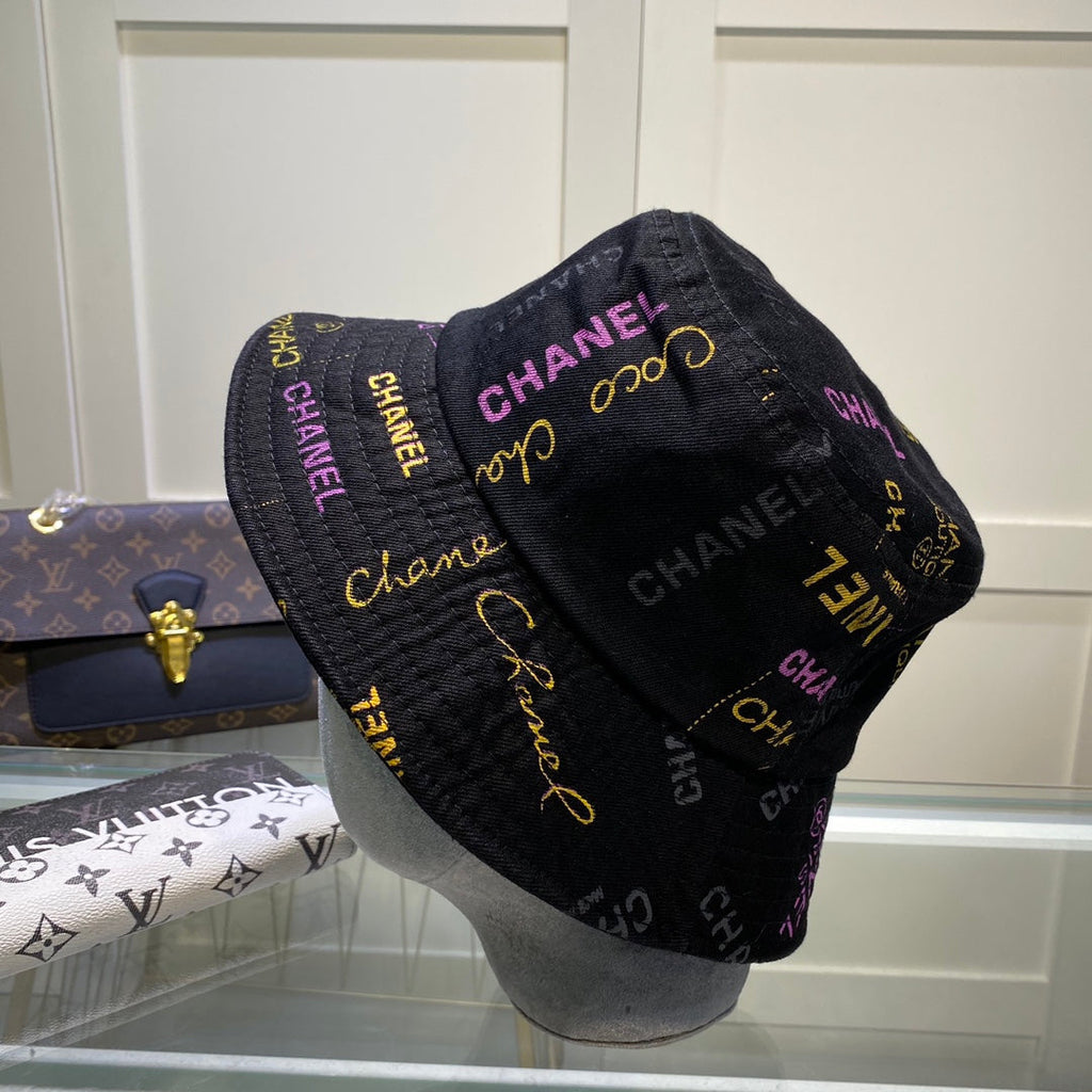 Chanel Cloche Black Hat