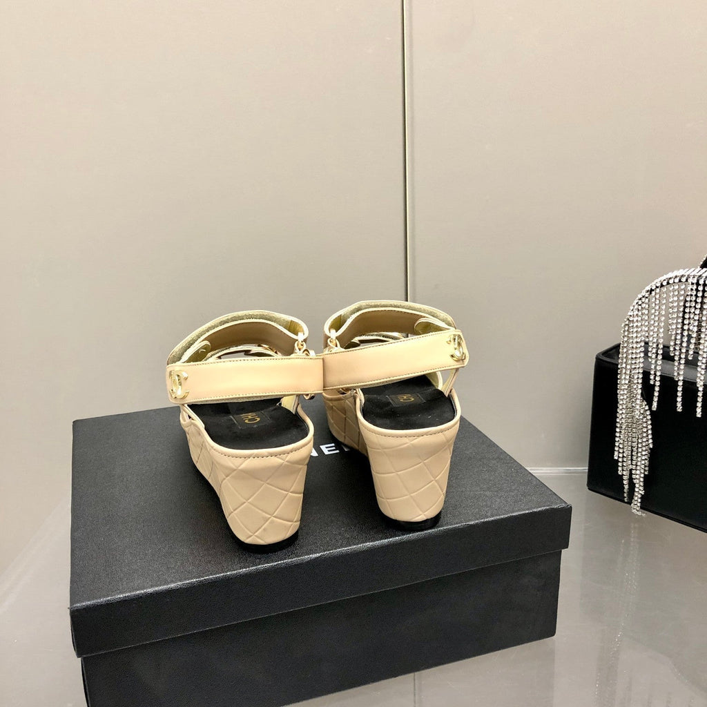 Chanel Sandals Cream