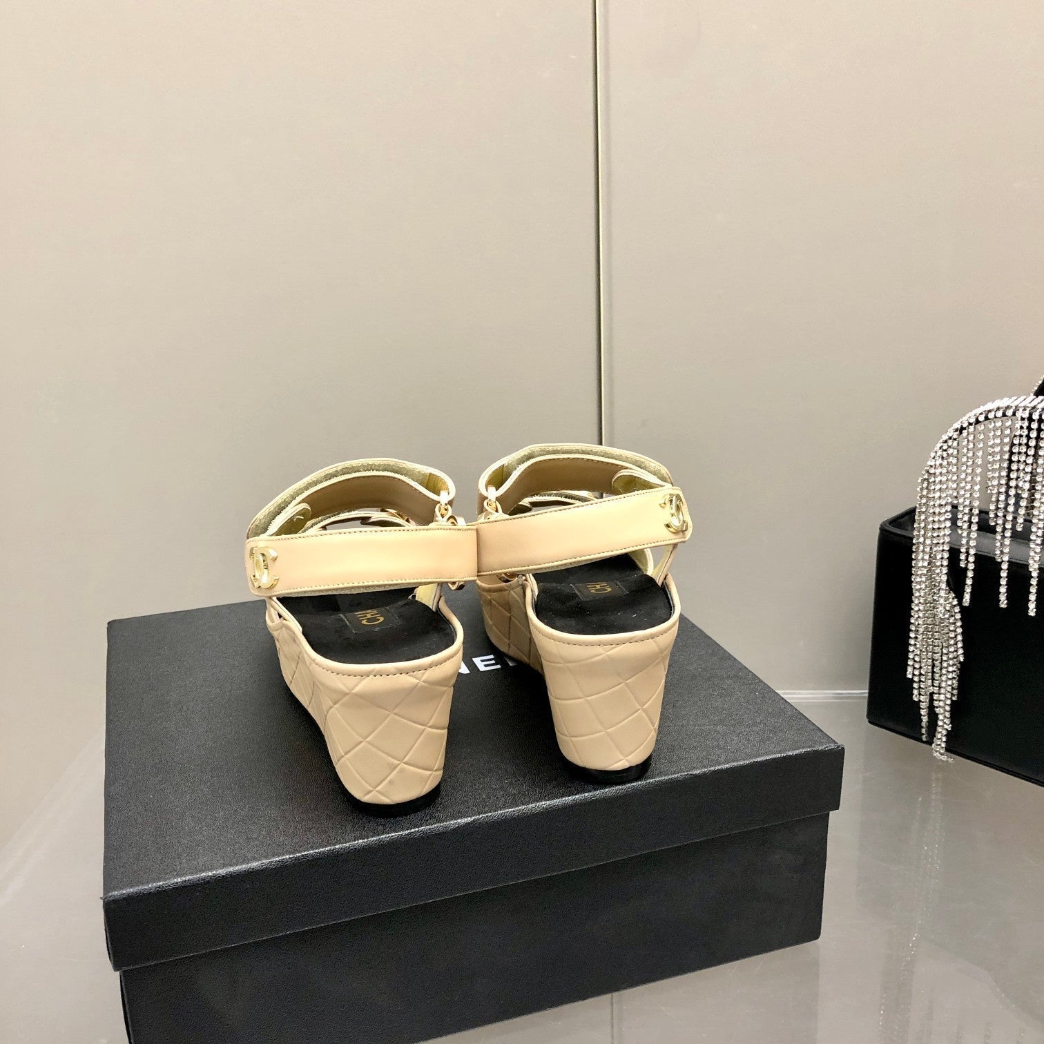 Chanel Sandals Cream