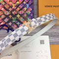 Louis Vuitton LV Initiales Reversible Belt White
