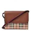 Haymarket Check Small Loxley Crossbody Brown