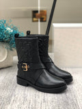 Louis Vuitton Discovery Flat Ankle Boot Black