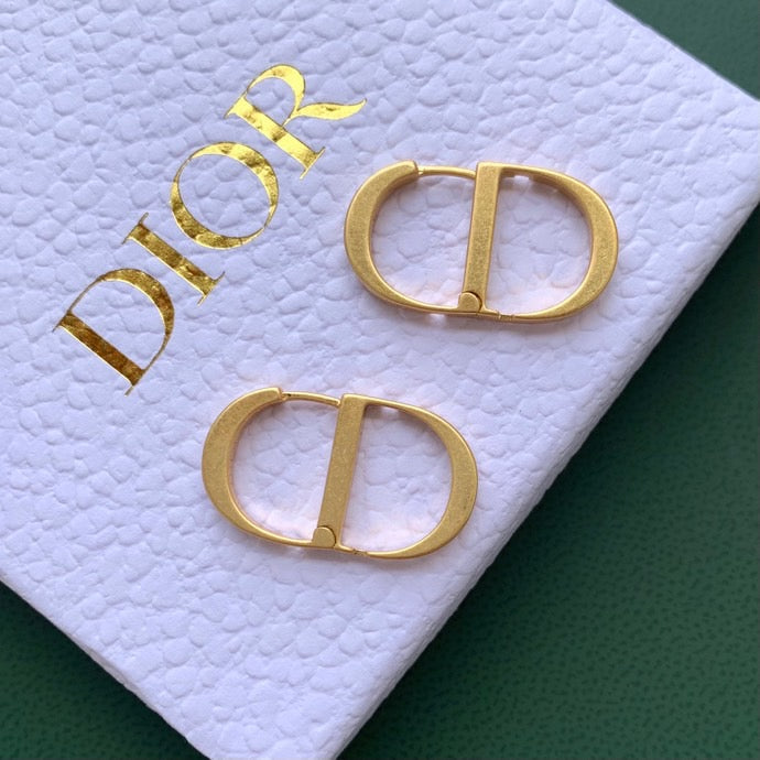 Dior Petit CD Stud Earrings