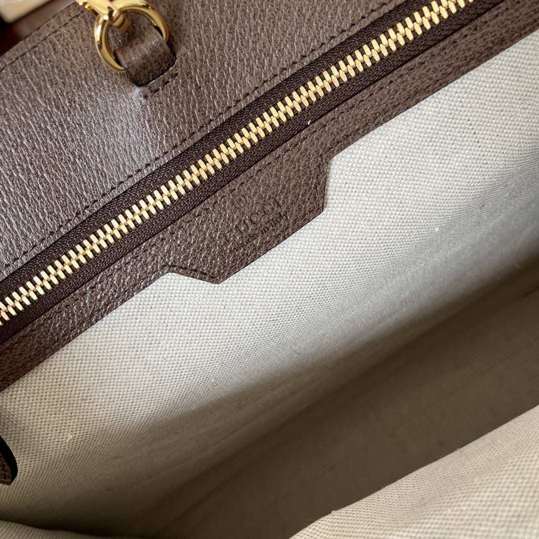 Gucci Tote Bag With Jumbo GG 37cm Brown