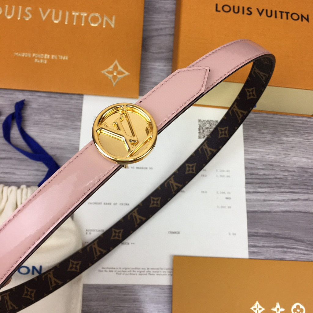 Louis Vuitton Cricle Belt Pink