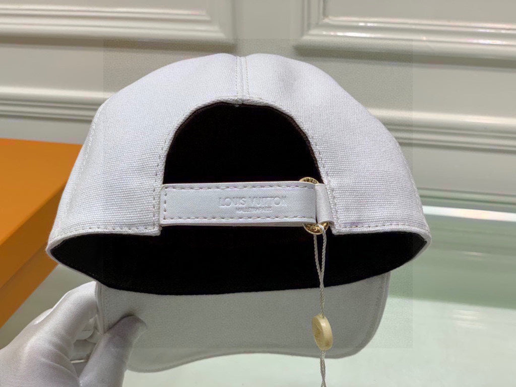 Louis Vuitton Get Ready Supreme Cap White