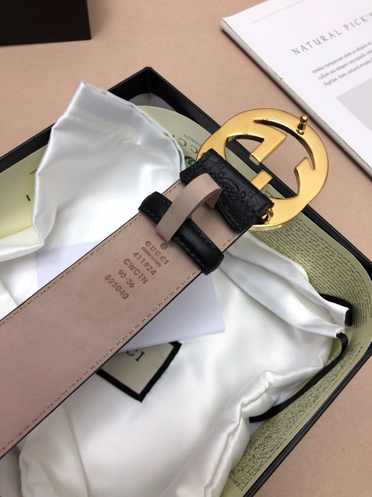 Gucci Marmont Reversible Belt