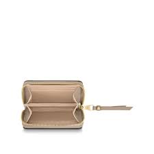 Louis Vuitton ZIPPY COIN PURSE Tourterelle Cream
