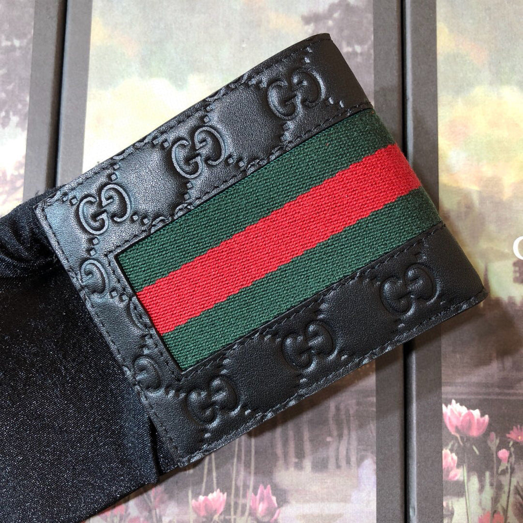 Gucci Signature Web Wallet 11cm