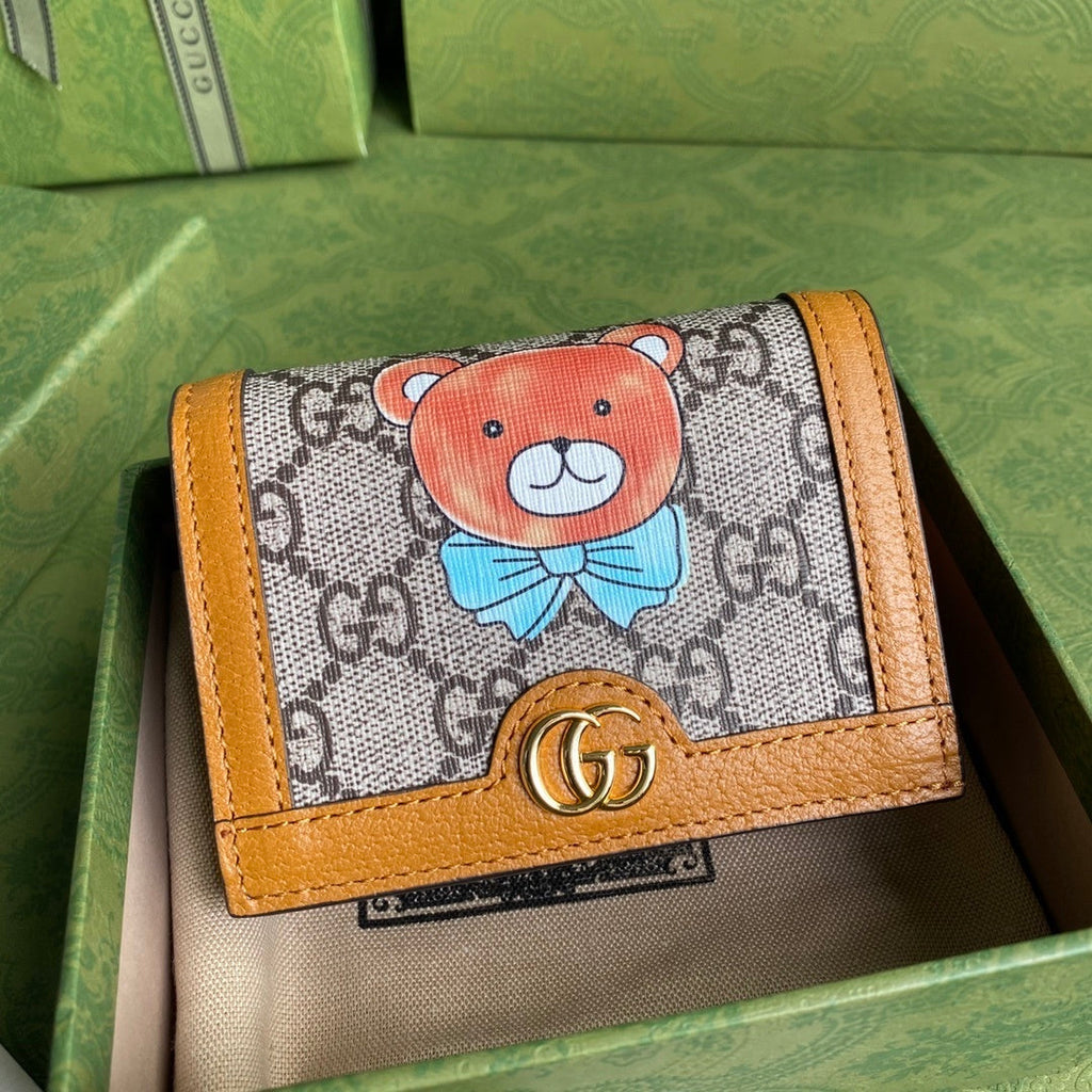 Gucci KAI Brown Wallet 11cm