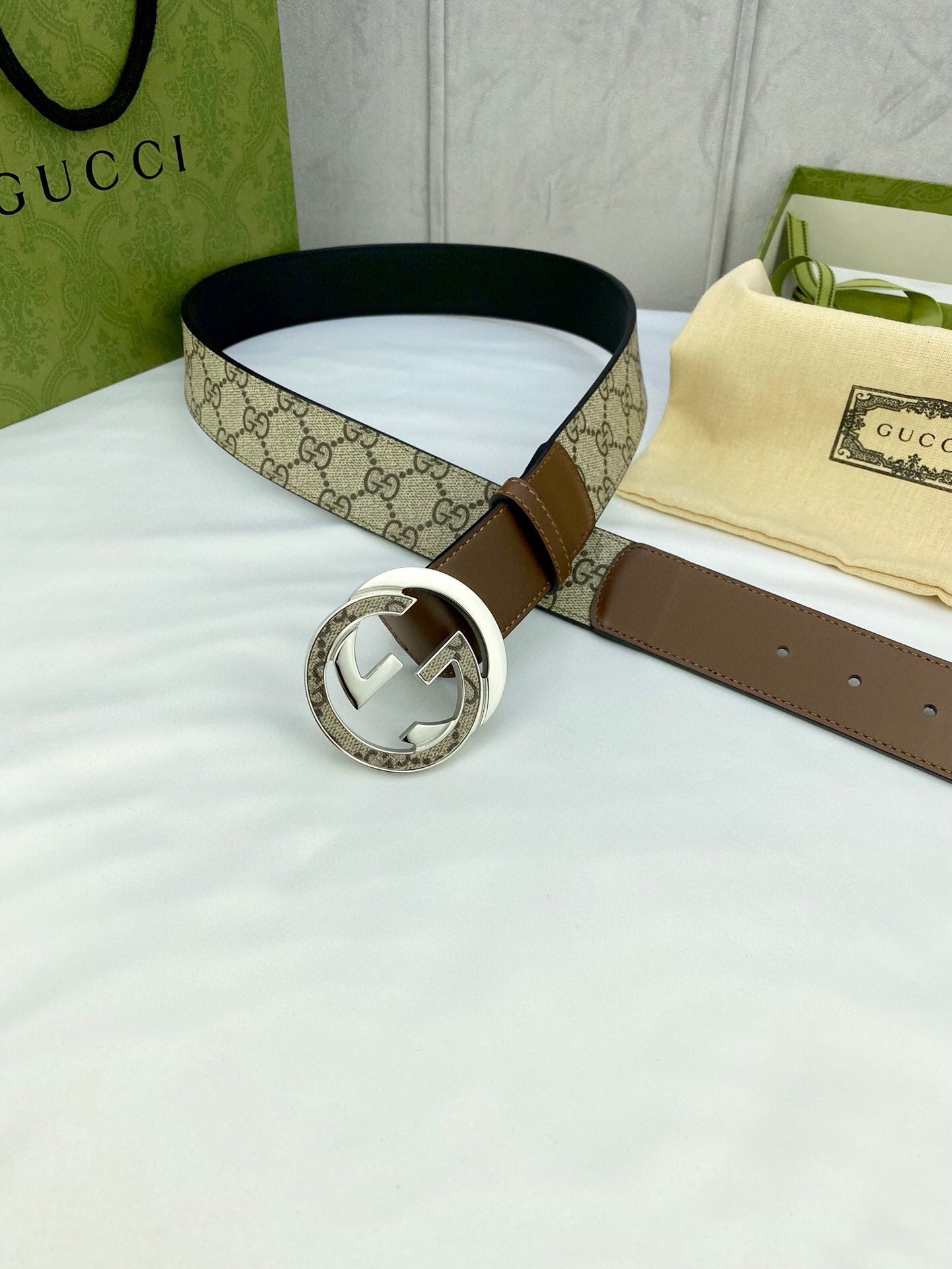Gucci Marmont Reversible Belt