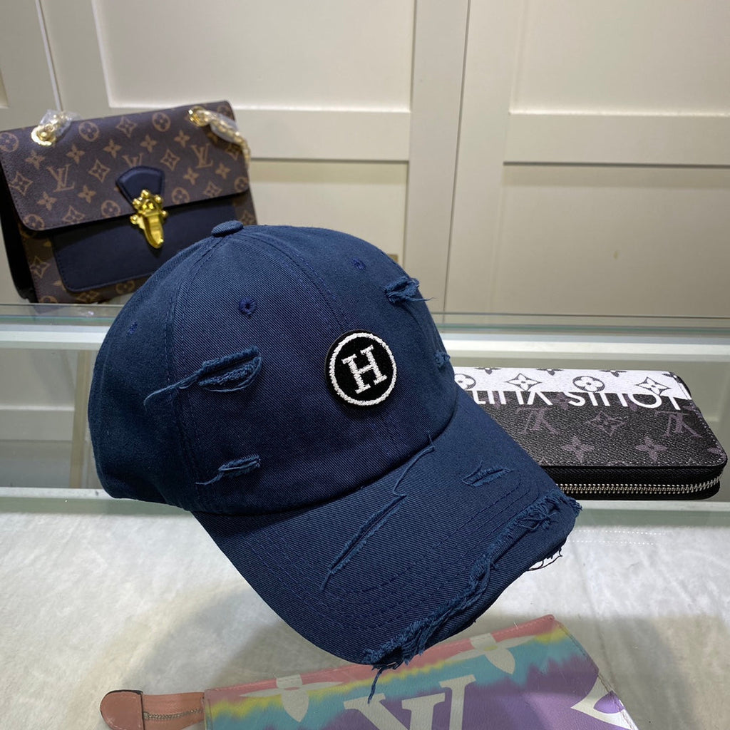 Hermes Davis H Primavera Cap Blue