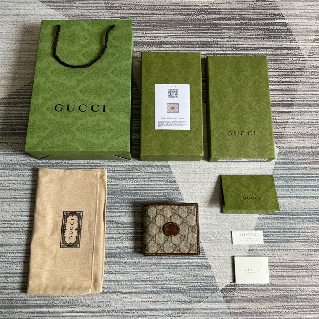 Gucci Wallet With Interlocking G 11cm