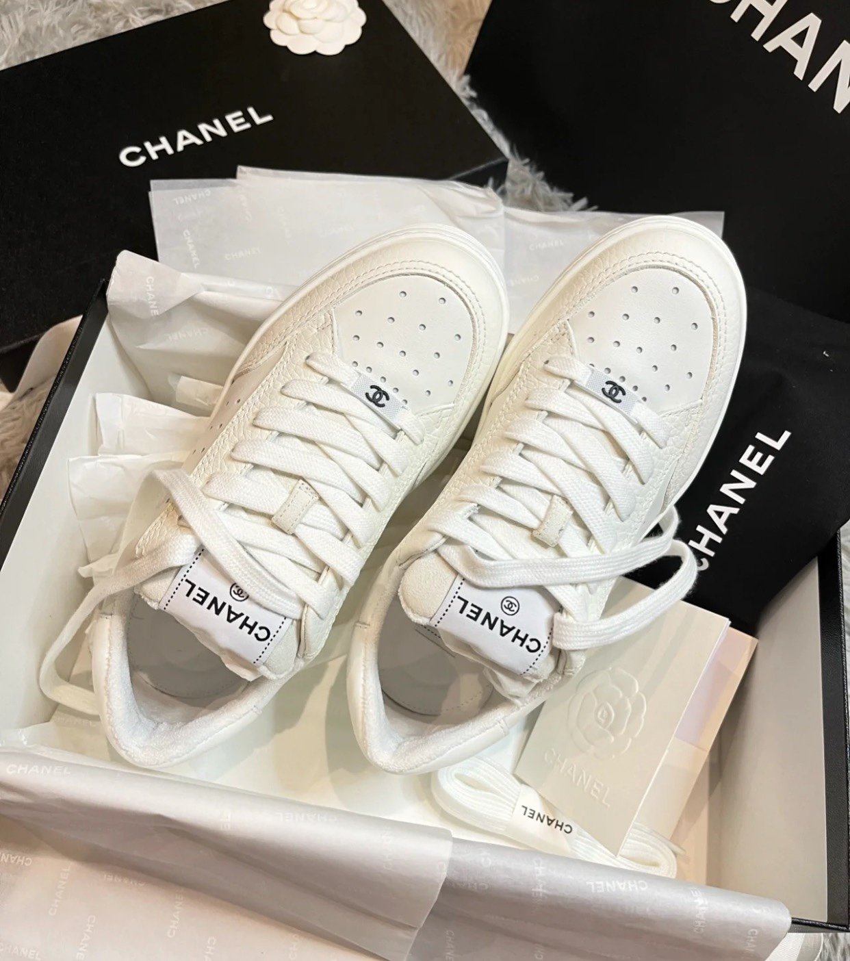 Chanel Trainers Sneakers White