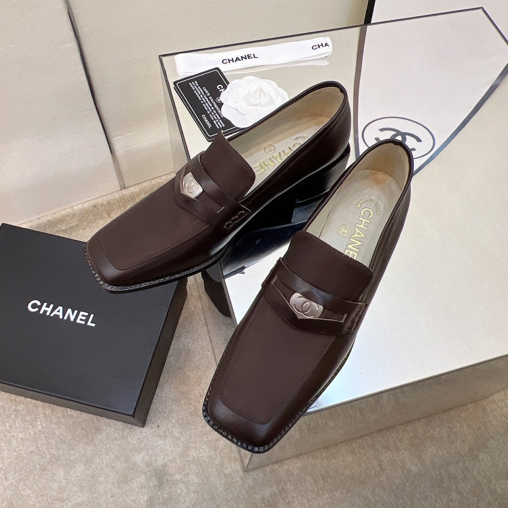 Chanel Loafers Brown