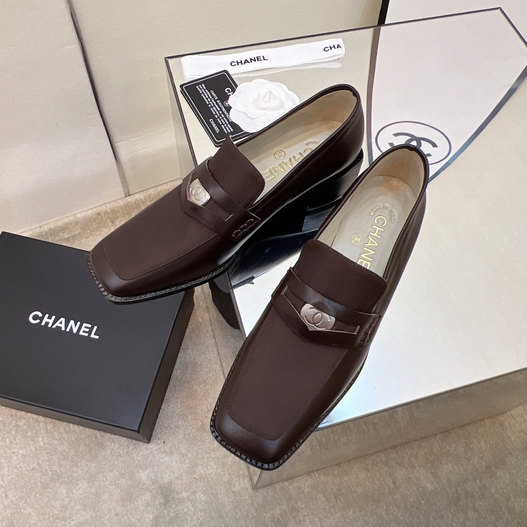 Chanel Loafers Brown