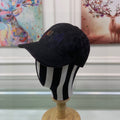 Gucci Canvas Baseball Cap with Web Black