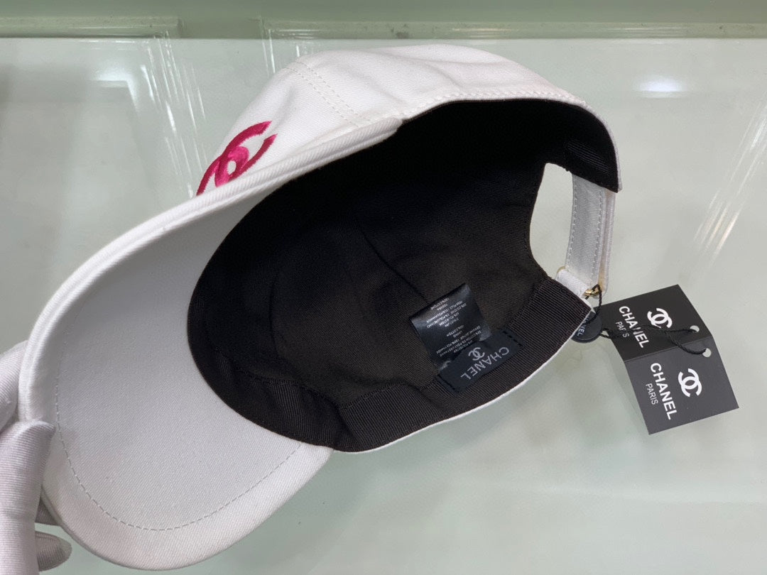Chanel White Cap