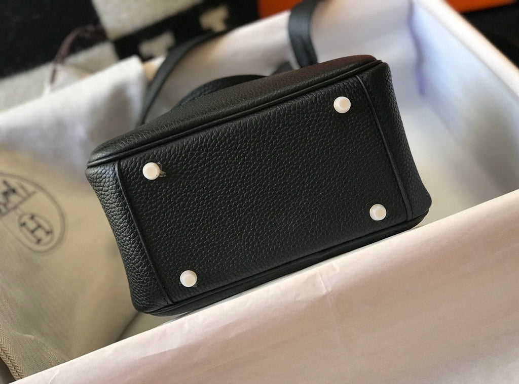 Hermes Lindy Mini 19cm Black Bag