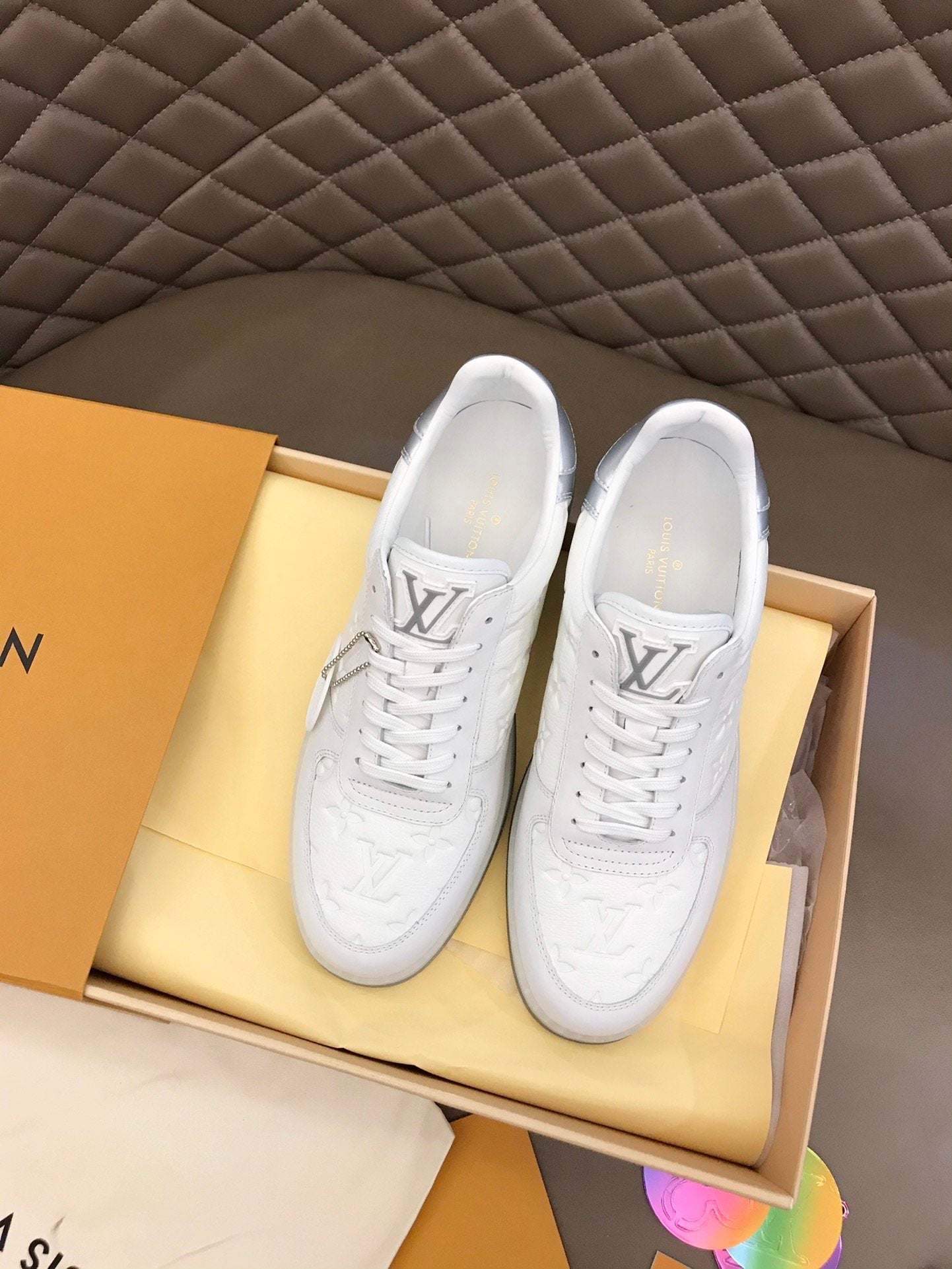 Louis Vuitton Trainer Sneaker White
