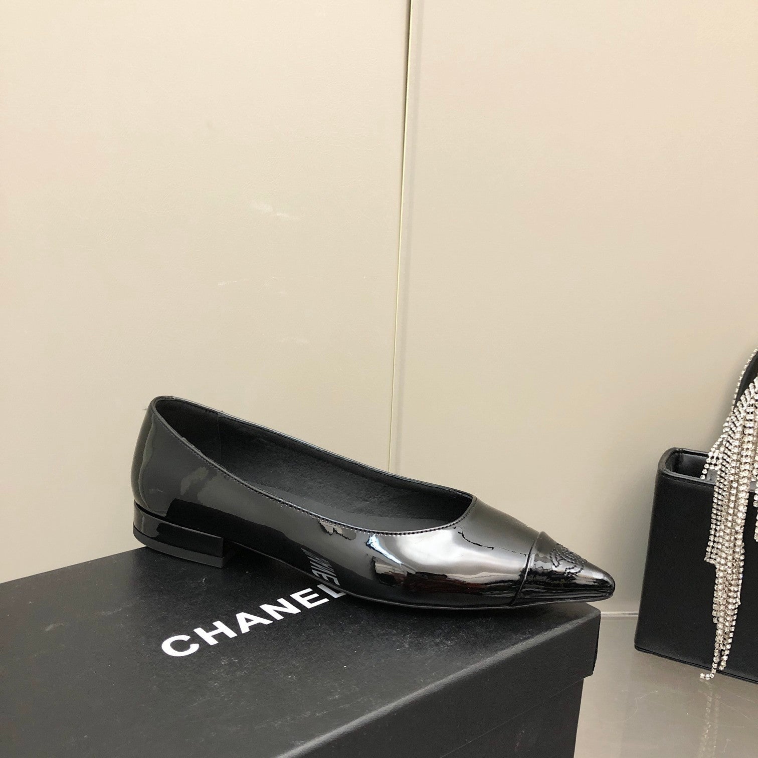 Chanel Flats Black