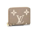 Louis Vuitton ZIPPY COIN PURSE Tourterelle Cream