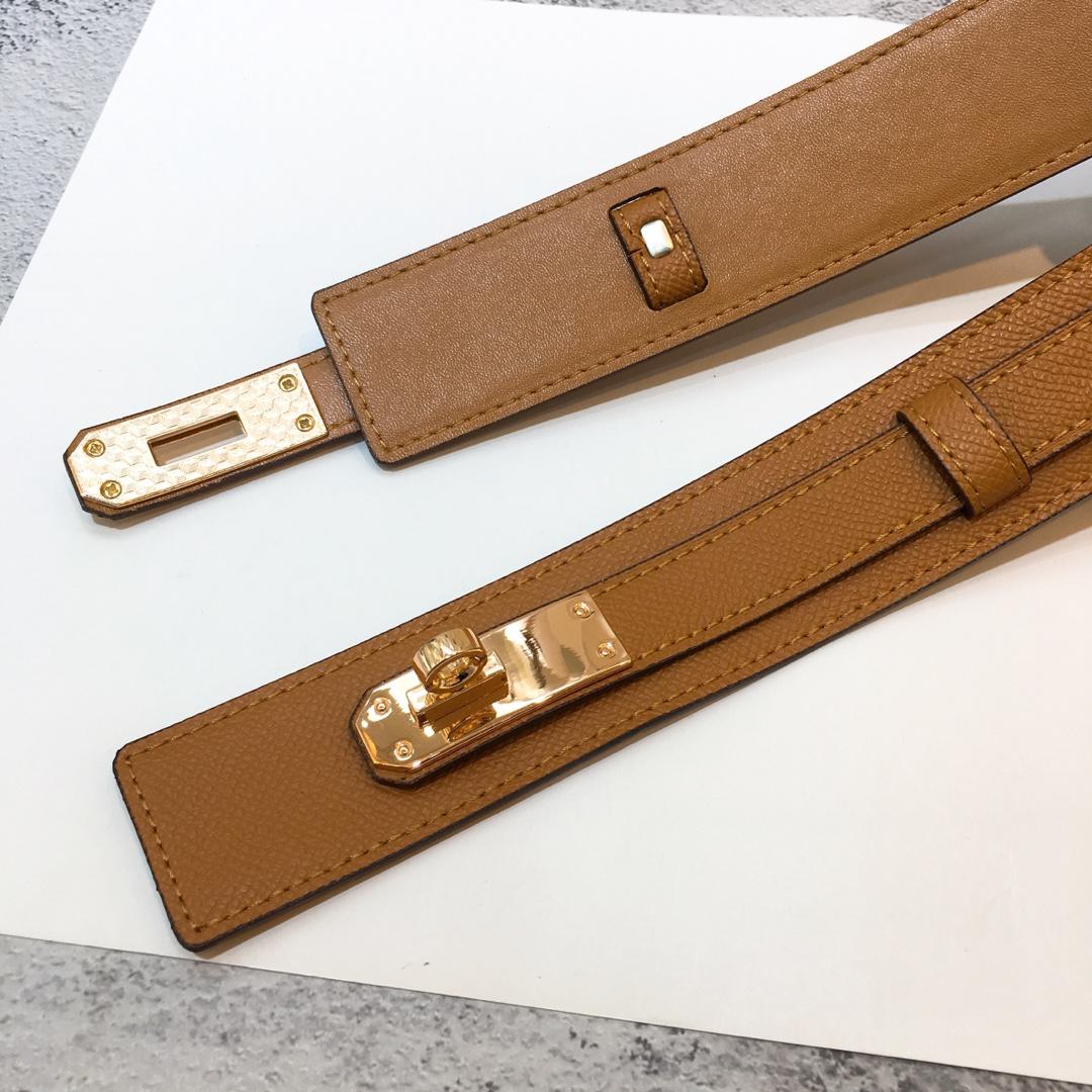 Hermes Kelly Belt Orange